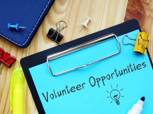 Volunteer Opportunities Stock Image