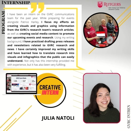 Julia Natoli's Testimonial Graphic